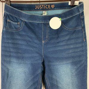 Justice 36x26.5 High Rise Skinny‎ Stretch Jeans New Women